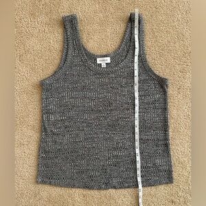 Evereve Textured Gray Tank Top